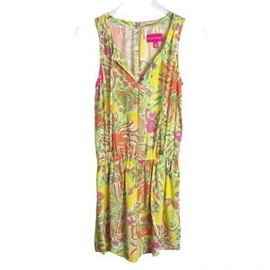 Lilly Pulitzer for Target XS Bold Floral Sleeveless Romper